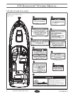 Preview for 6 page of Sea Ray 270 Sundancer Specific Information Manual