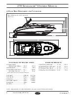 Preview for 10 page of Sea Ray 270 Sundancer Specific Information Manual