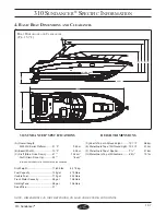 Предварительный просмотр 7 страницы Sea Ray 310 Sundancer Specific Information