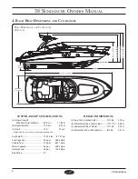 Preview for 8 page of Sea Ray 38 Sundancer Specific Information Manual