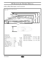 Preview for 9 page of Sea Ray 40 Sundancer Specific Information Manual