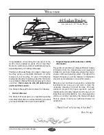 Preview for 1 page of Sea Ray 44 Sedan Bridge Owner'S Manual