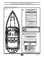 Предварительный просмотр 6 страницы Sea Ray Pachanga 22 Specific Information Manual