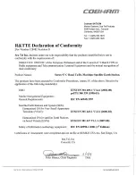 Preview for 3 page of Sea Tel 9797B-70 C-Band TX/RX Installation And Operation Manual