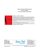 Sea Tel 9797B-76 Installation And Operation Manual preview
