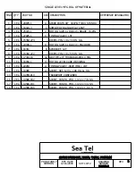 Preview for 110 page of Sea Tel 9797B-76 Installation And Operation Manual