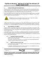 Preview for 3 page of Sea Tel Coastal 24 Quick Start Manual