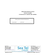 Sea Tel ST24 Operation And Installation Manual preview