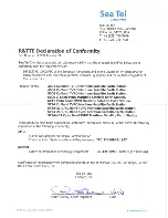 Preview for 4 page of Sea Tel ST88-21 C/Ku-Band TVRO Installation And Operation Manual