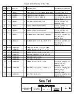 Preview for 129 page of Sea Tel ST88-21 C/Ku-Band TVRO Installation And Operation Manual