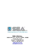 Preview for 64 page of SEA USA UNIGATE 24V Manual