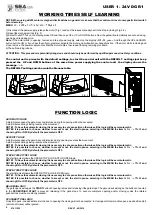 Preview for 8 page of SEA USA USER 1 24V DG R1 Manual