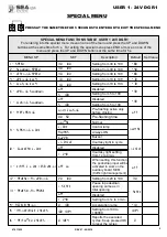 Preview for 9 page of SEA USA USER 1 24V DG R1 Manual