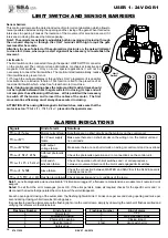 Preview for 16 page of SEA USA USER 1 24V DG R1 Manual