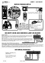 Preview for 17 page of SEA USA USER 1 24V DG R1 Manual