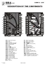 Preview for 6 page of SEA USA USER 2 - 24V Manual