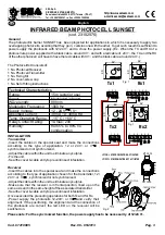 Предварительный просмотр 3 страницы SEA 23102076 Manual