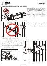 Предварительный просмотр 6 страницы SEA 620660 Installation Manual