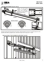 Предварительный просмотр 9 страницы SEA 620660 Installation Manual