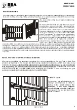 Предварительный просмотр 11 страницы SEA 620660 Installation Manual