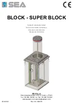 Preview for 1 page of SEA BLOCK 600 Manual