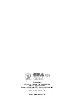 Preview for 20 page of SEA COMPACT 120V Installation Manuals And Safety Information