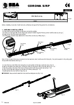 Предварительный просмотр 2 страницы SEA CORONA 110 Fitting And Connection Instructions