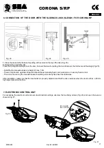 Предварительный просмотр 7 страницы SEA CORONA 110 Fitting And Connection Instructions