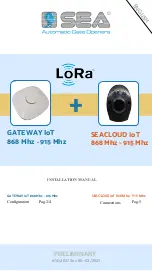 SEA GATEWAY IoT Installation Manual preview