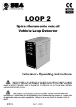 Предварительный просмотр 1 страницы SEA LOOP 2 Operating Instructions Manual