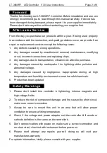 Предварительный просмотр 2 страницы SEA LT-3600RF User Instructions