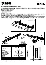 Preview for 2 page of SEA MARK TANK E 270 Installation Manual And Security Information