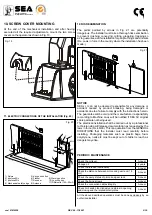 Предварительный просмотр 12 страницы SEA SATURN 24V 1500 Mounting And Connecting Instructions