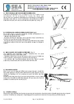 Preview for 10 page of SEA SCUTI Installation Instructions Manual