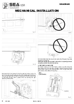 Preview for 8 page of SEA SEAGEAR 1180MEC0 Installation Manuals And Safety Information