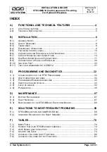 Preview for 3 page of SEA STK3-GMV10 Manual For Installation And Use