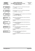 Предварительный просмотр 38 страницы SEA STK3-GMV10 Manual For Installation And Use