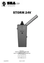 SEA STORM 24V Manual предпросмотр