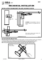 Предварительный просмотр 11 страницы SEA SURF 350 24V Manual