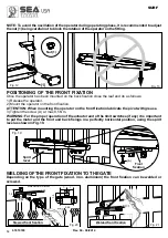 Предварительный просмотр 12 страницы SEA SURF 350 24V Manual