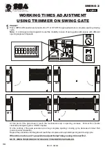 Preview for 14 page of SEA SWING 2 Manual