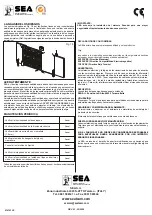 Предварительный просмотр 4 страницы SEA TORG Fitting And Connection Instructions