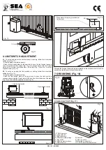 Preview for 7 page of SEA TORG Fitting And Connection Instructions