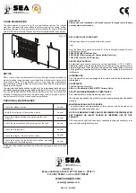 Preview for 8 page of SEA TORG Fitting And Connection Instructions