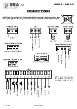 Предварительный просмотр 4 страницы SEA USER 1 Manual