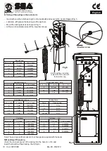 Preview for 4 page of SEA VELA Installation Manual