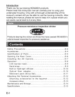 Preview for 2 page of Sea&Sea DX-2G Instruction Manual