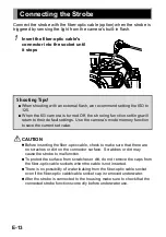 Preview for 14 page of Sea&Sea DX-6G Instruction Manual