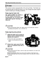 Preview for 22 page of Sea&Sea MDX-D600 Instruction Manual