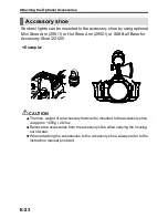 Preview for 24 page of Sea&Sea MDX-D600 Instruction Manual